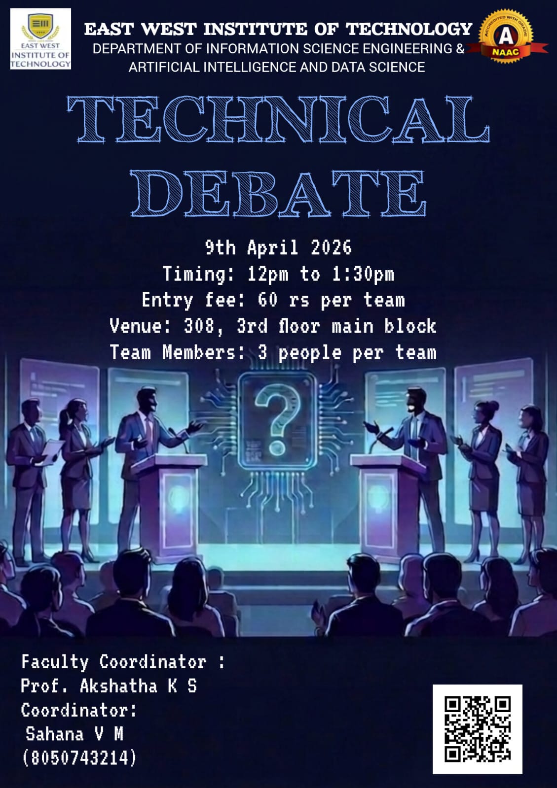 Technical Debate Poster